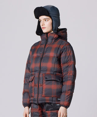 チェック(ブラック/レッド)/モデル身長 169cm/着用サイズ XS