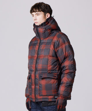 チェック(ブラック/レッド)/モデル身長 178cm/着用サイズ L