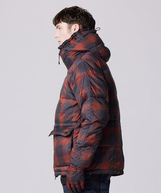 チェック(ブラック/レッド)/モデル身長 178cm/着用サイズ L