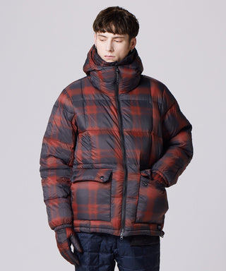 チェック(ブラック/レッド)/モデル身長 178cm/着用サイズ L