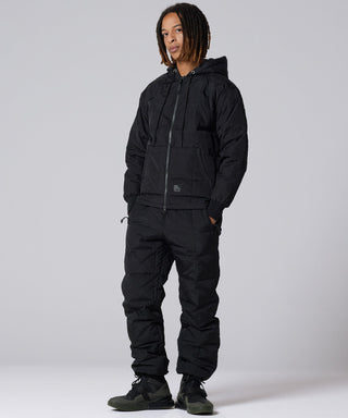 ブラックセットアップ/モデル身長 179cm/着用サイズ L*パンツ別売り(TAION-131TPSC)