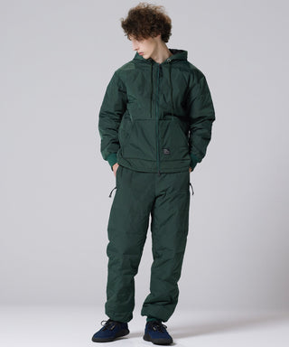 ダークグリーンセットアップ/モデル身長 183cm/着用サイズ L*パンツ別売り(TAION-131TPSC)