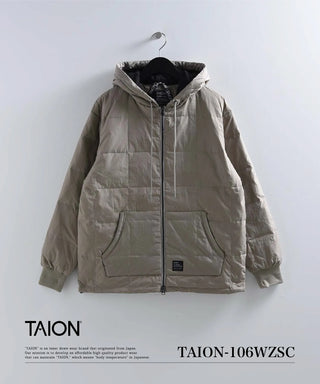 スポーツクラシック フロントジップ ダウンパーカー<TAION-106WZSC>