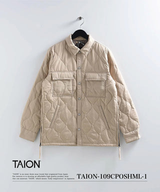 ミリタリー CPOシャツ ダウンジャケット<TAION-109CPOSHML-1>