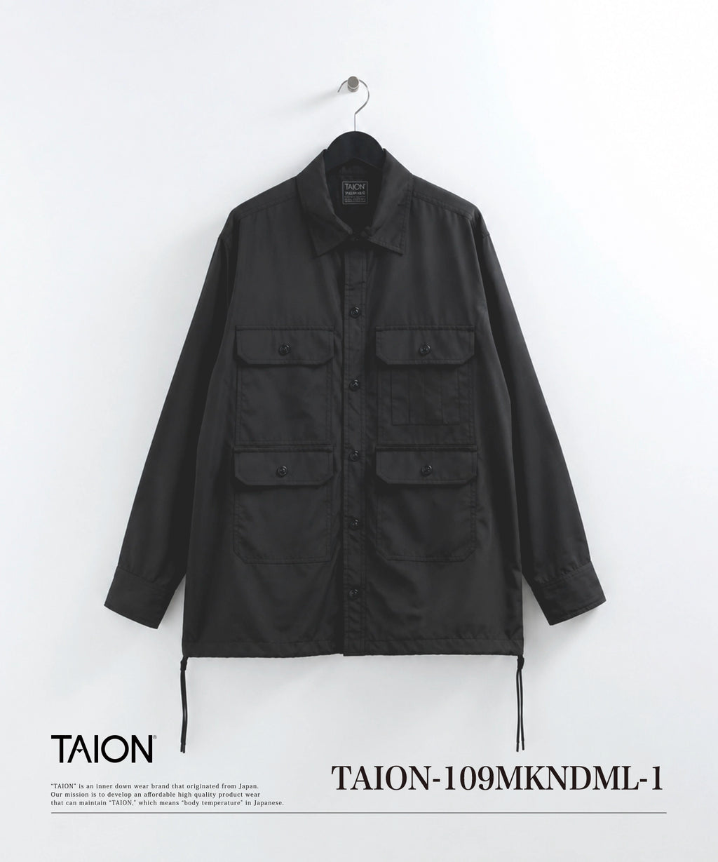 ノンダウン ミリタリー マッキノーシャツ – TAIONインナーダウン公式
