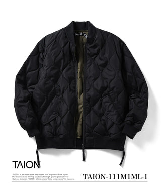 ミリタリー MA-1 ダウンジャケット<TAION-111M1ML-1>