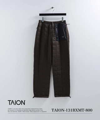 マウンテン ライトダウンパンツ<TAION-131BXMT-800>