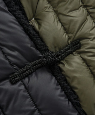 ジャパンスペシャル チャイナボタン ダウンマフラー<TAION-AM01JS>