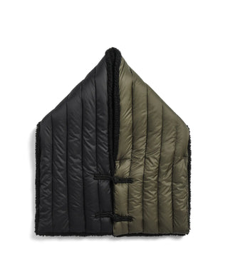 ジャパンスペシャル チャイナボタン ダウンマフラー<TAION-AM01JS>