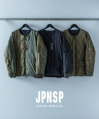ジャパンスペシャル リバーシブル MA-1 ダウンジャケット<TAION-JK02JS>