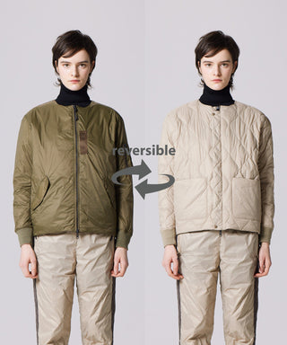 オリーブ×ベージュ/モデル身長 169cm/着用サイズ XS