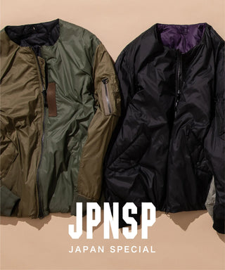 ジャパンスペシャル リバーシブル MA-1 ダウンジャケット<TAION-JK02JS>