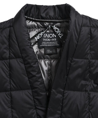 【KIDS】ベーシック ハンテン ダウンカーディガン<TAION-K101HT>