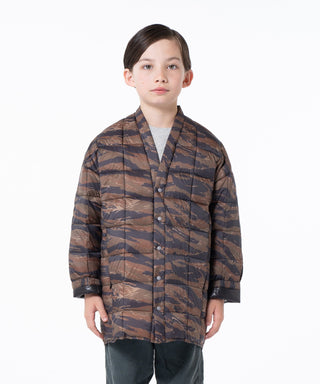 タイガーストライプ/モデル身長 132cm/着用サイズ ONE SIZE