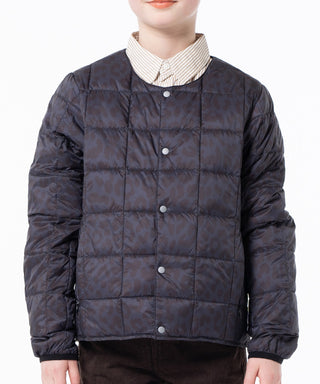 ダークネイビーレオパード/モデル身長 135cm/着用サイズ 140