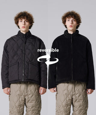 ブラック×ブラック/モデル身長 183cm/着用サイズ L