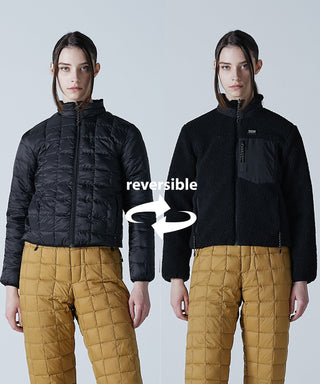 ブラック×ブラック/モデル身長 166cm/着用サイズ XS