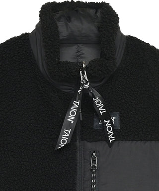 マウンテン リバーシブル ダウン×ボア ジャケット<TAION-R102MB>