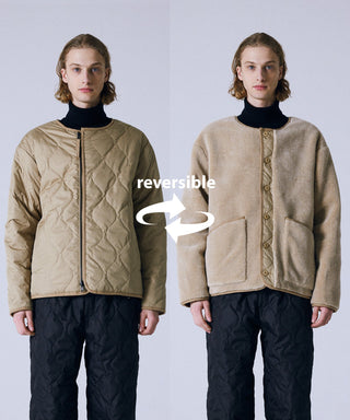 コヨーテ×ベージュ/モデル身長 179cm/着用サイズ L