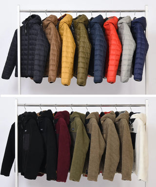 マウンテン リバーシブル ダウン×ボア フーディー<TAION-R106MB>