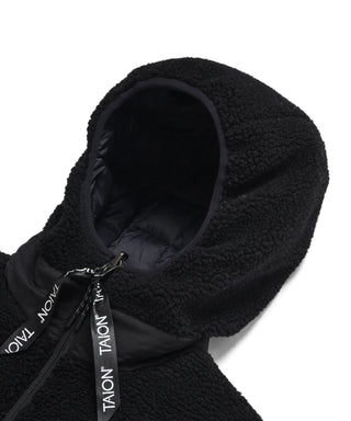 マウンテン リバーシブル ダウン×ボア フーディー<TAION-R106MB>