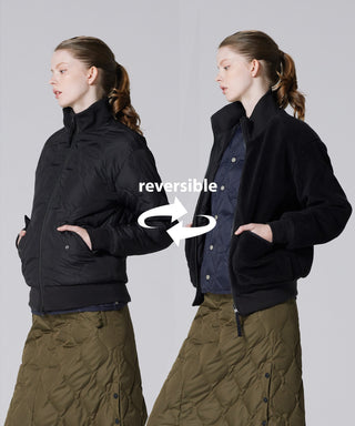 ブラック×ブラック/モデル身長 170cm/着用サイズ XS