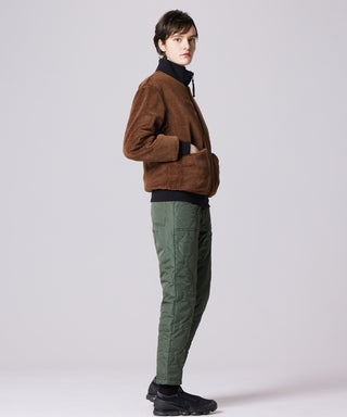 ブラック×モカ(ボア面)/モデル身長 169cm/着用サイズ XS