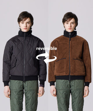 ブラック×モカ/モデル身長 169cm/着用サイズ XS