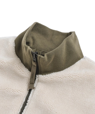 ミリタリー リバーシブル ハイネック ダウンジャケット<TAION-R112ZML-1>