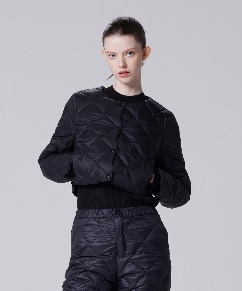 シティ クルーネック ダウンボレロ – TAION INNER DOWN WEAR-公式通販 