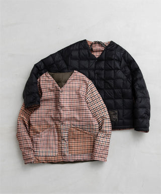 TAION × Universal Works リバーシブル ダウンジャケット<UW-TA-R101B>