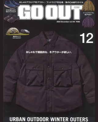 GO OUT 12月号掲載