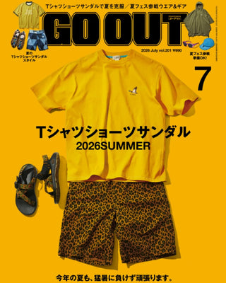 GO OUT 7月号掲載