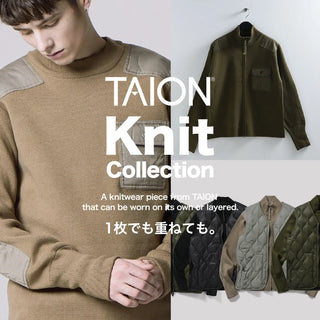 TAIONのニットコレクション