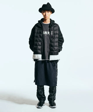 TAION × Mountain Research ダウンジップベスト<MR-TA-002Z-WHL>