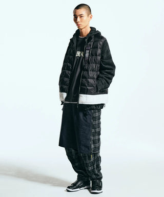 TAION × Mountain Research ダウンジップベスト<MR-TA-002Z-WHL>