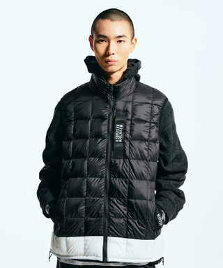 TAION × Mountain Research ダウンジップベスト<MR-TA-002Z-WHL>