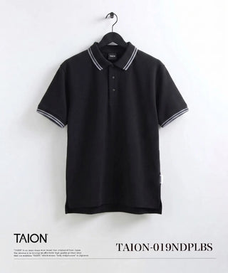 ノンダウン ベーシック ハーフスリーブポロシャツ<TAION-019NDPLBS>