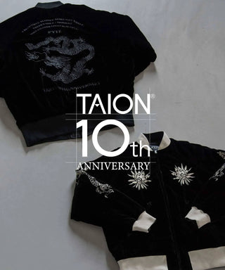S’YTE×TAION 10周年コラボ リバーシブル ダウンスカジャン