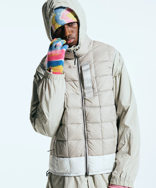 TAION × Mountain Researchダウンジップパーカー<MR-TA-106Z-WHL>