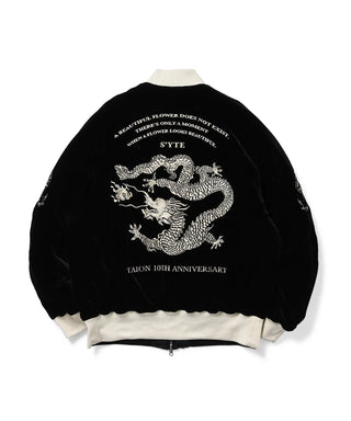 S’YTE×TAION 10周年コラボ リバーシブル ダウンスカジャン