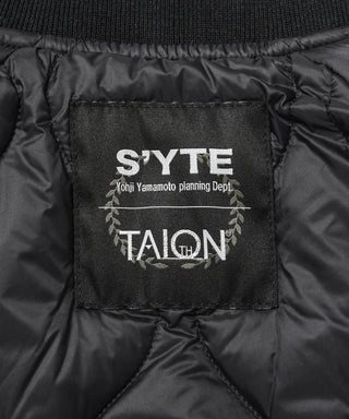 S’YTE×TAION 10周年コラボ リバーシブル ダウンスカジャン