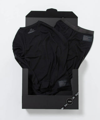 メリノウール アンダーウェア ギフトセット（長袖Tシャツ＋レギンス）<GIFT-U03MWMT-SET>