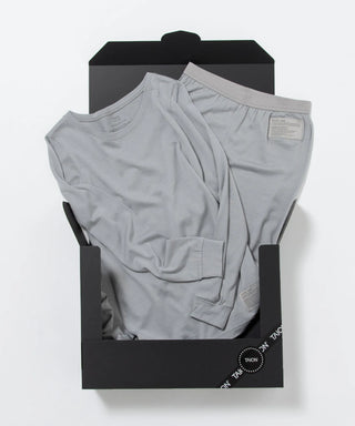 メリノウール アンダーウェア ギフトセット（長袖Tシャツ＋レギンス）<GIFT-U03MWMT-SET>