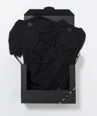 メリノウール アンダーウェア ギフトセット（半袖Tシャツ＋長袖Tシャツ）<GIFT-U02MWMT-SET>