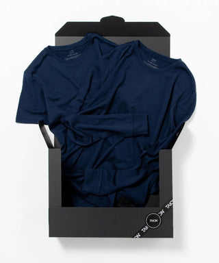 メリノウール アンダーウェア ギフトセット（半袖Tシャツ＋長袖Tシャツ）<GIFT-U02MWMT-SET>