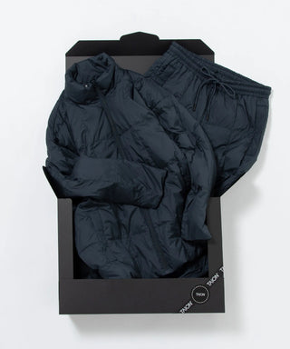 超軽量 リラックス ルームダウン セットアップ ギフトセット<GIFT-JK13BD-SET>