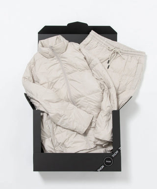 超軽量 リラックス ルームダウン セットアップ ギフトセット<GIFT-JK13BD-SET>