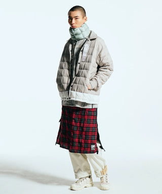 TAION × Mountain Research ダウンコーチジャケット<MR-TA-109B-WHL>