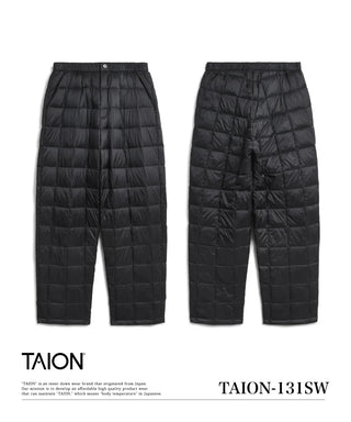 ベーシック セミワイド ダウンパンツ<TAION-131SW>